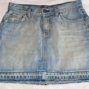 Denim skirt